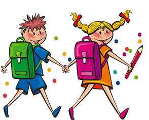 Enfants à l'école